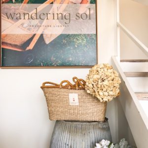 The Sol Shopper – Seagrass Basket
