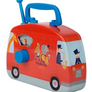 Moulin Roty Les Jouets Metal Musical Circus Bus