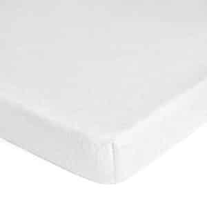 Pixie Baby Cot Sheets – White