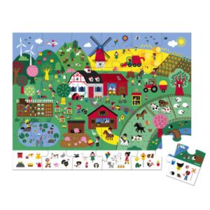 Janod Observation Puzzle The Farm