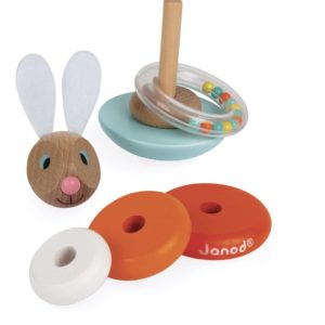 Janod – Stackable Roly Poly Rabbit