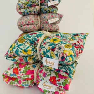 Anna’s Of Australia Liberty Fabric Pillow Wheat Bags (pink Or Blues)