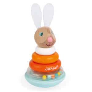 Janod – Stackable Roly Poly Rabbit