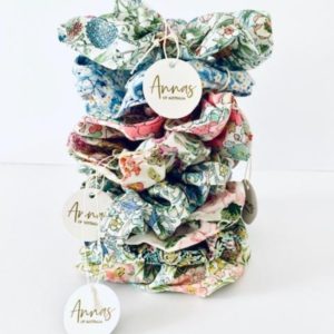 Anna’s Of Australia Liberty Fabric Scrunchies (pink Or Blues)