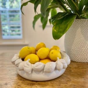 Mode Lemon Bowl- White
