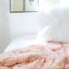 Lazybones - Rosette guilt in Tuscan Pink *organic*cotton -Queen size - Image 2