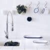 Enamel -Serving Spoon 30cm White - Image 2