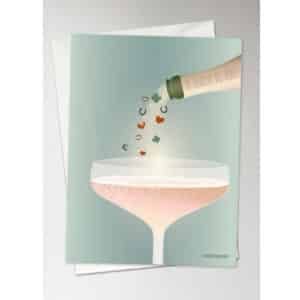 Greeting Card – A Toast To You