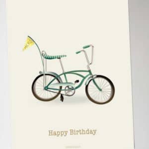 Greetingcard – Happy Birthday Bicycle