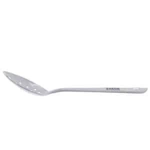 Enamel – Perforated Spoon 30cm  White