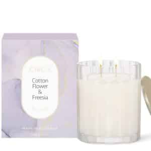 Circa Cotton Flower & Freesia Soy Candle 350g