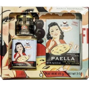 El Avion Gift Pack (saffron Jar 1g, Paella Mix And Smoked Paprika) 85g