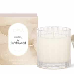 Circa Amber & Sandalwood Soy Candle 60g