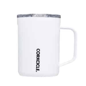 Alcoholder Classic Mug 475ml – White Insulated Stainless Steel Mug
