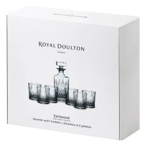 Royal Doulton – Earlswood 7pc Decanter Set