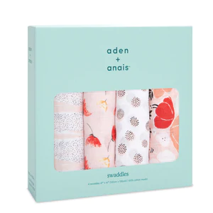 Aden + Anais Picked For You Classic Muslin 4-pack Swaddles