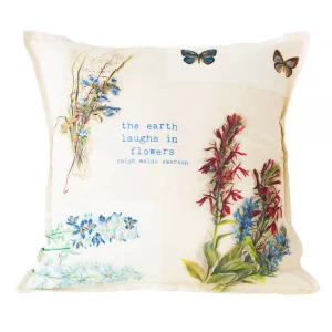 Lazybones – The Earth Laughs Cushion Cover *organic Cotton