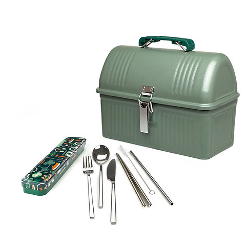 Retro kitchen Carry Your Cutlery Stainless Steel Cutlery - Retro Man - Image 3