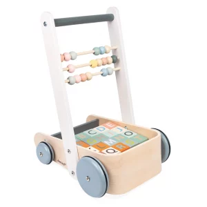 Janod – Cocoon Walker With Blocks