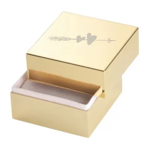 Kate Spade Two Hearts Gold Ring Box