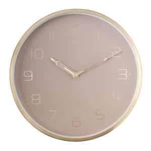 One Six Eight  London  Lily 30cm Dusty Rose Silent Wall Clock