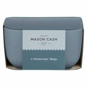 Mason Cash Classic Collection Mug Grey 400ml Set 4pce