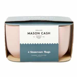 Mason Cash Classic Collection Mug Pink 400ml Set 4pce