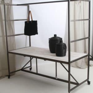 Table With Display Rack – Pre Order