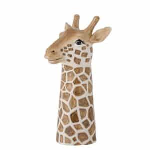 Bloomingville – Alazar Giraffe Vase, Brown, Ceramic