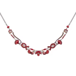 Red Roses, Alhambra Necklace