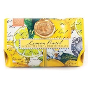 Large Soap Bar Lemon Basil Michel Design Works