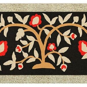Coir Doormat – Flower Tree   Short