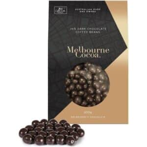 Melbourne Cocoa Coffee Beans Dark Chocolate 200g