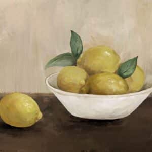 Bowl W Lemons