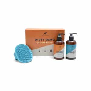 Dirty Dawg Grooming Set Shampoo, Conditioner, Brush