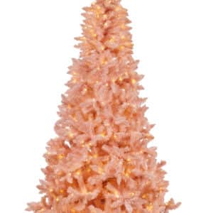 7.5ft Christmas Tree With Multi Function Lights- Pretty In Pink