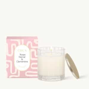 Limited Edition Rose Nectar & Clementine Soy Candle 60g