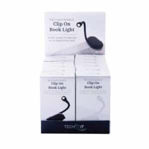 Tech 2 It Rechargeable Clip On Book Light