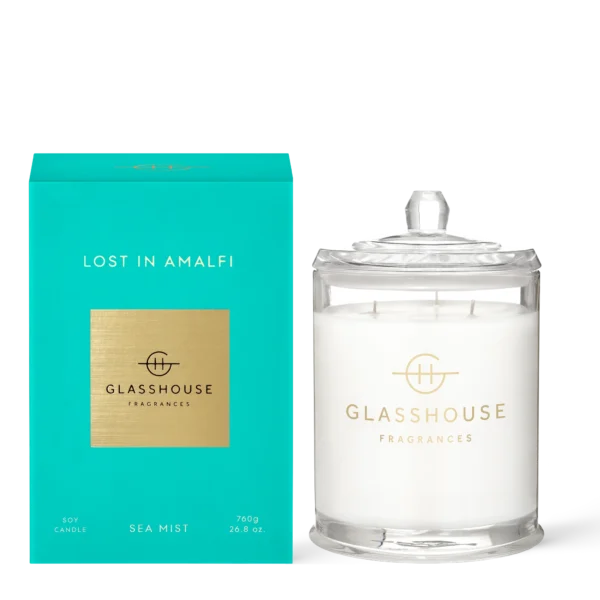 LOST IN AMALFI  SEA MIST 760g Triple Scented Soy Candle