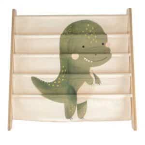 Montessori Book Rack – Cracky The Dinosaur