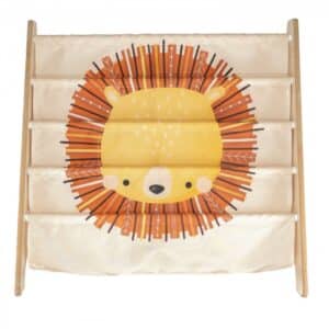 Montessori Book Rack – Chompy The Lion