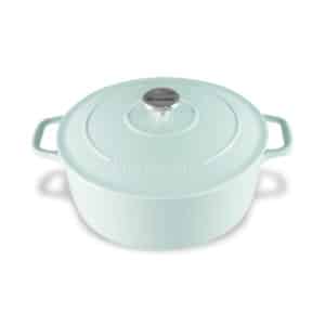 Round French Oven Duck Egg Blue 26cm / 5l