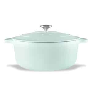 Round French Oven Duck Egg Blue 28cm /6.1l