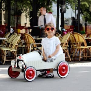 Baghera Pedal Car White