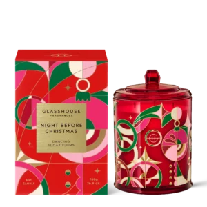 Limited Edition Night Before Christmas ,dancing Sugar Plums 760g Triple Scented Soy Candle