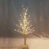 Champagne Glitter LED Branch Christmas Tree 90cm