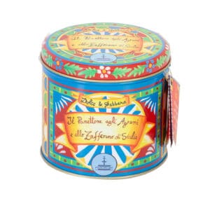 Dolce & Gabbana Panettone Mini Green Tin 100g