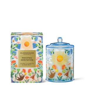 Limited Edition Mocktail Meditation $59.95 Salted Cucamelon & Starfruit 380g Triple Scented Soy Candle