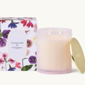 Limited Edition Honeysuckle & Frangipani Soy Candle 350g