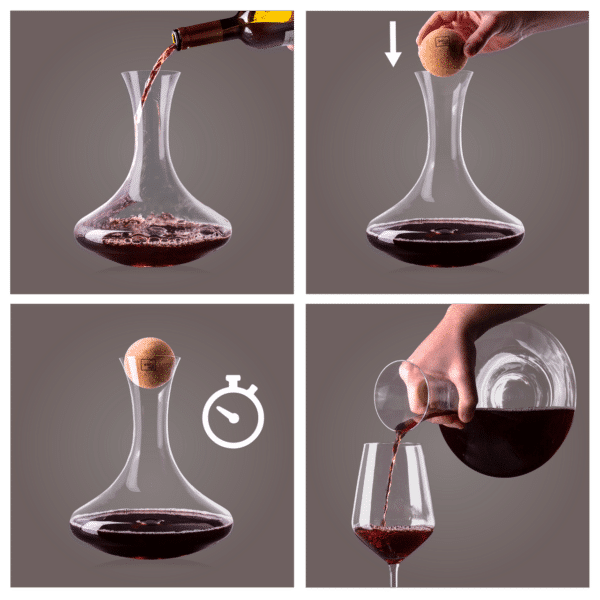 Wine Decanter (Crystal Glass - Image 4